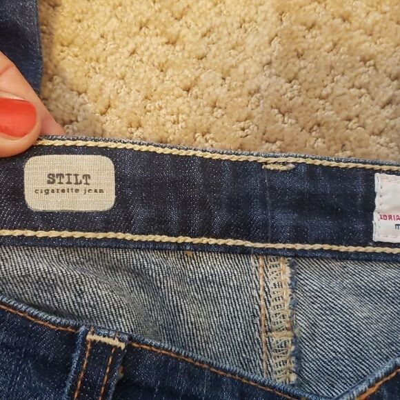 Adriano goldsmith stilt cigarette Jeans size 28R - Picture 7 of 10